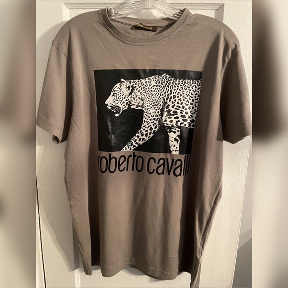 Mens Roberto Cavalli T-shirt XL - Picture 1 of 3